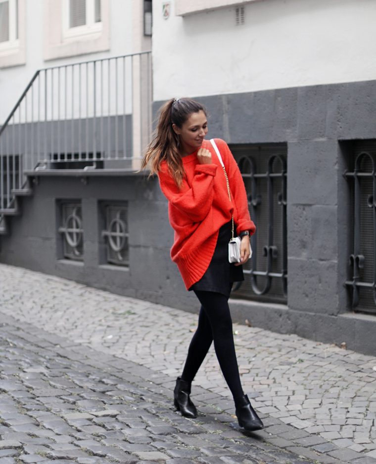 How to wear a oversize jumper - Paris Fashionweek Streetstyle